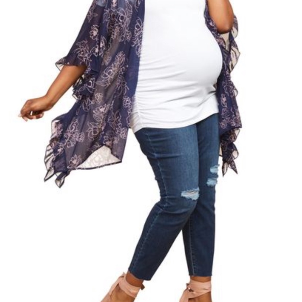 Plus size Jessica Simpson maternity skinny jeans